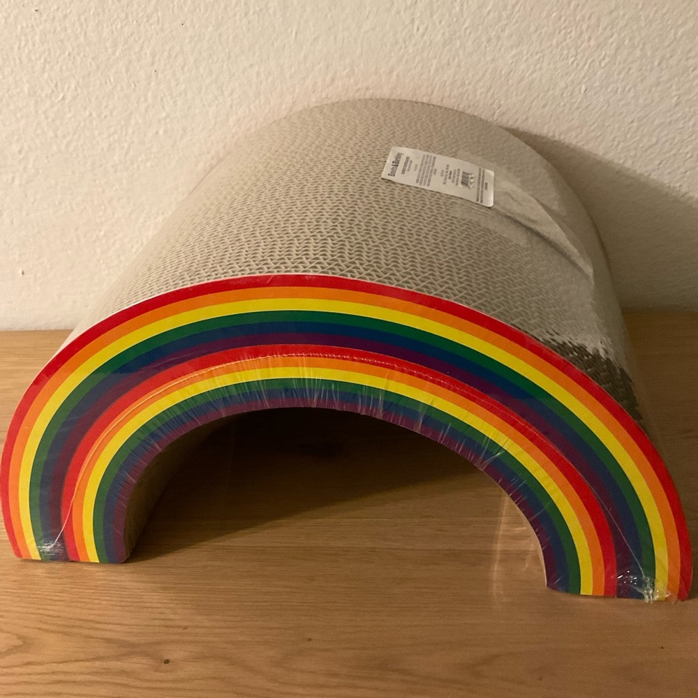 Boots & Barkley PRIDE Double Rainbow Cat Scratcher